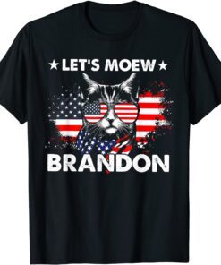 Cat Let’s Meow Brandon Tee Shirt