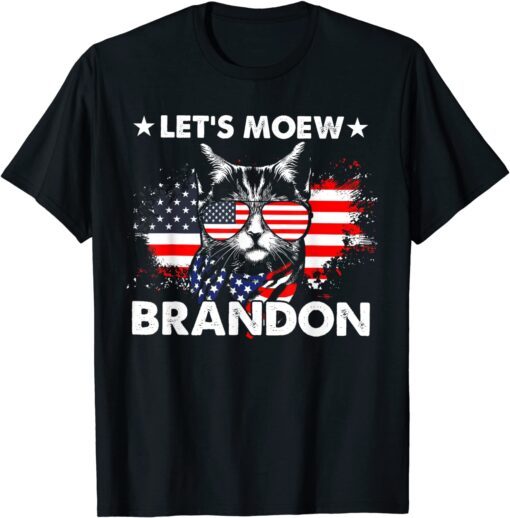 Cat Let’s Meow Brandon Tee Shirt