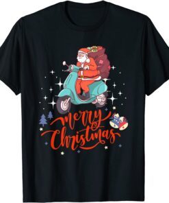 Christmas 12/24 Christmas Tree Holy Night Santa Claus Tee Shirt