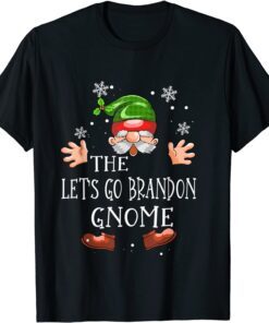 Christmas 2021 Let's Go Branson Brandon Gnome Christmas Tee Shirt