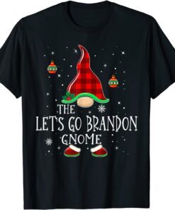 Christmas 2021 Let's Go Branson Brandon Gnome Tee Shirt