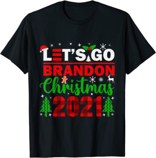 Christmas 2021 Let's Go Branson Brandon Tee Shirt