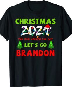 Christmas 2021 Lets Go Branson Meme Biden Go Branden Brandon Tee Shirt