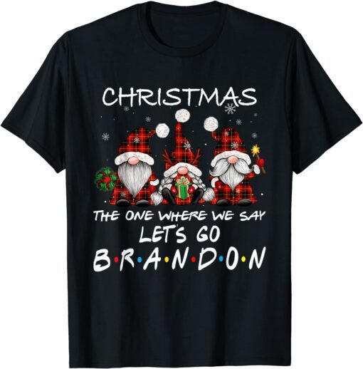 Christmas 2022 Let's Go Branson Brandon T-Shirt