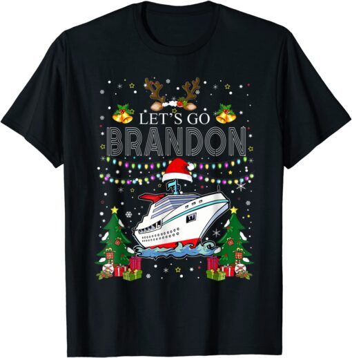 Christmas 2022 Let's Go Branson Brandon Xmas Tee Shirt