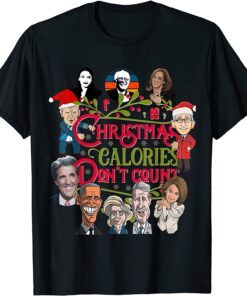 Christmas Biden Fauci Obama Pelosi Kama AOC Clinton Tee Shirt