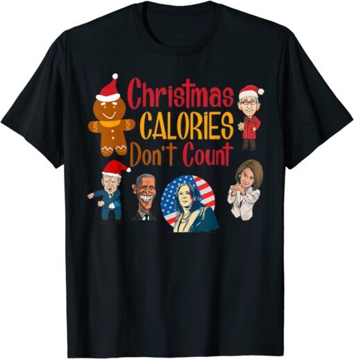 Christmas Biden Fauci Obama Pelosi Kammie Christmas Tee Shirt