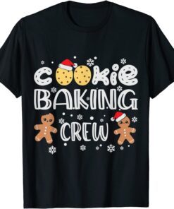 Christmas Cookie Baking Crew Pajamas Family Tee Shirt