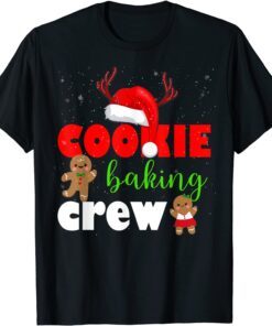 Christmas Cookie Baking Crew Tee Shirt