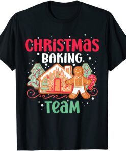 Christmas Cookie Baking Team Family Xmas Pajamas Tee Shirt