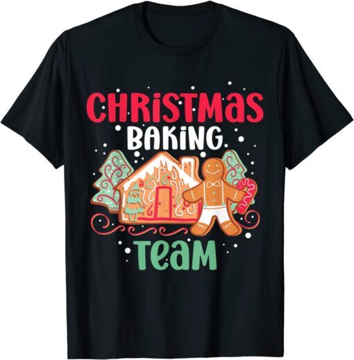 Christmas Cookie Baking Team Family Xmas Pajamas Tee Shirt