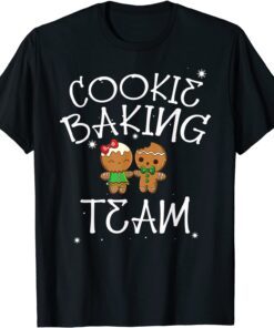 Christmas Cookie Baking Team Pajama Gingerbread Christmas Tee T-Shirt