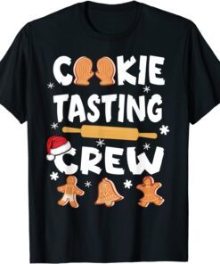 Christmas Cookie Tasting Crew Matching Pajama Family Tee Shirt