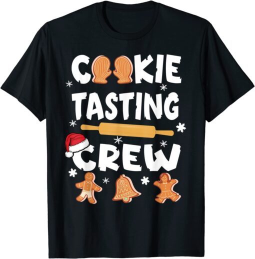 Christmas Cookie Tasting Crew Matching Pajama Family Tee Shirt