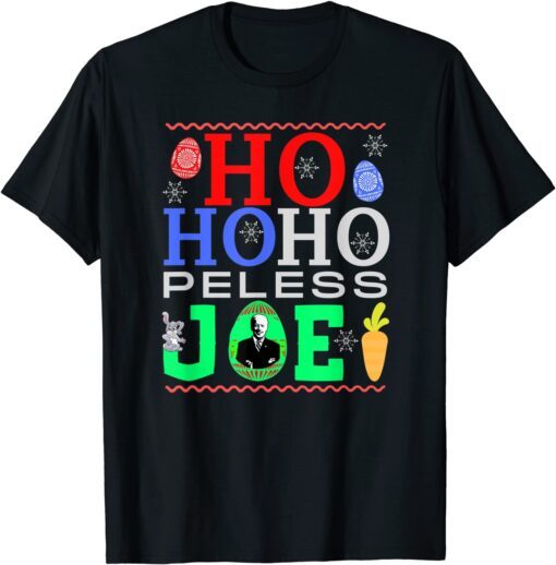 Christmas Joe Ho-Ho Joe Biden Santa Tee Shirt