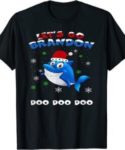 Christmas Let's Go Branson Brandon Baby-Shark Ugly Tee Shirt