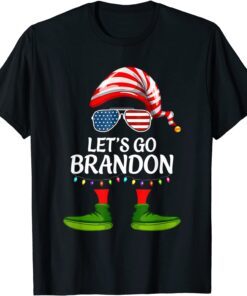 Christmas Let's Go Branson Brandon Elf Xmas Brandon Tee Shirt