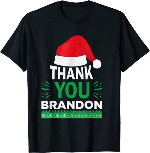 Christmas Pajama Thank You Brandon Tee ShirtChristmas Pajama Thank You Brandon Tee Shirt