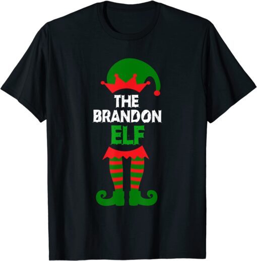 Christmas The Brandon Elf American Impeach Biden 2021 Tee Shirt