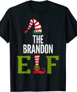 Christmas The Brandon Elf American Impeach Biden Elf Tee Shirt