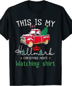 Christmas This Is My HäLlmäRks Movie Watching Tee Shirt