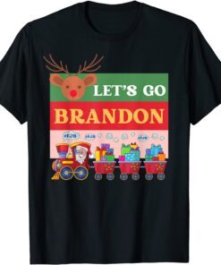 Christmas shirt Let's go Brandon Meme Chant Tee Shirt