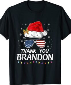 Christmas thank you Brandon Santa Claus Xmas T-Shirt