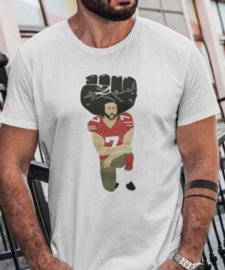 Colin Kaepernick Kneeling Black Lives Matter Tee Shirt