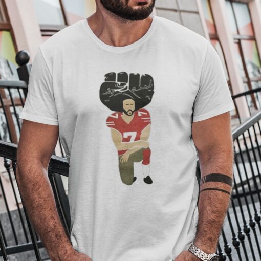 Colin Kaepernick Kneeling Black Lives Matter Tee Shirt