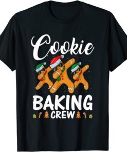 Cookie Baking Crew Family Christmas Gingerbread Team Tee Shirt
