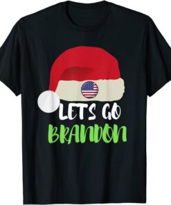 Couples Matching Christmas Lets Go Brandon Tee Shirt