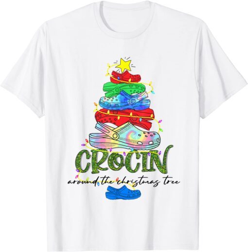 Crocin Around The Christmas Tree Xmas Christmas Pajama 2021 Shirt