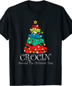 Crocin Around The Christmas Tree Xmas Christmas Pajama Tee Shirt