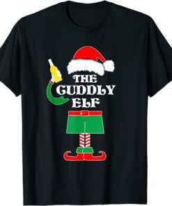 Cuddly Elf Matching Family Group Christmas Party Pajama Tee Shirt