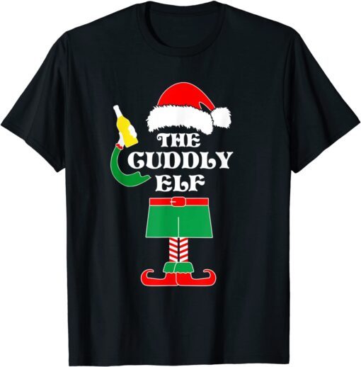 Cuddly Elf Matching Family Group Christmas Party Pajama Tee Shirt