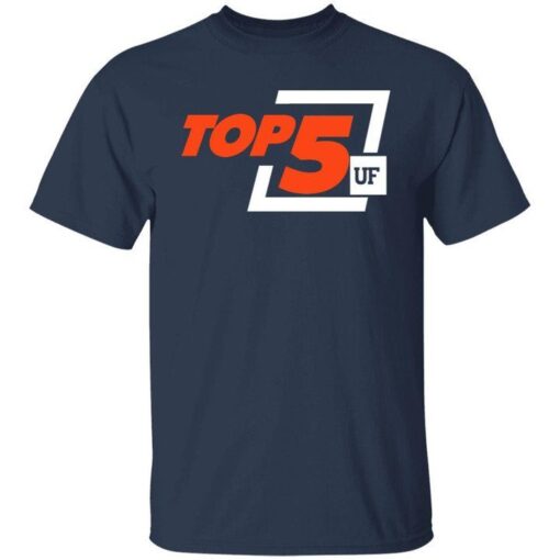 Dan Mullen Top 5 UF Tee Shirt
