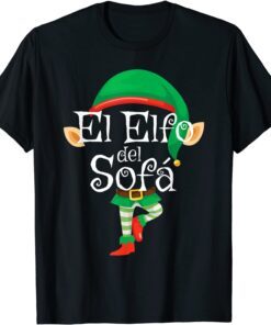El Elfo del Sofá Sofa Elf Family Spanish Matching Tee Shirt