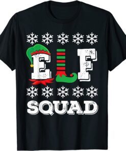Elf Squad Matching Christmas Elves Tee Shirt