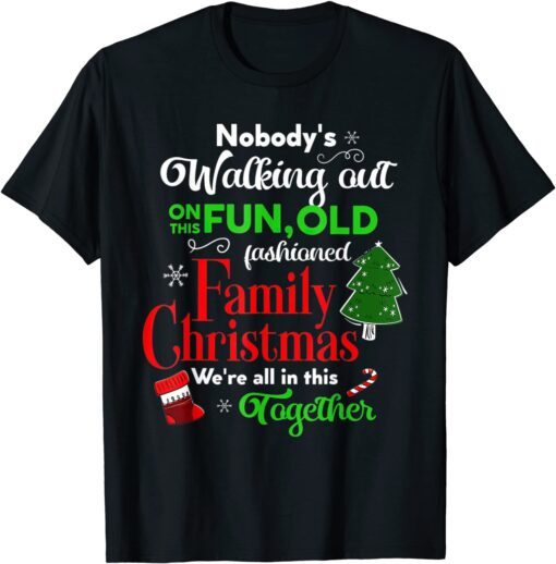 Family Christmas Vacation Pajamas Ugly Christmas X-mas T-Shirt