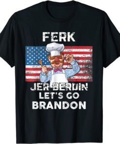 Ferk Jer Berdin Vintage Let's Go Branden 2024 Brandon T-Shirt