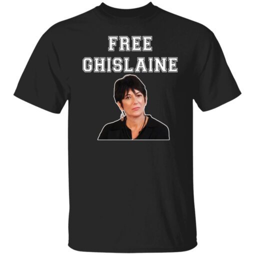 Free Ghislaine Tee shirt