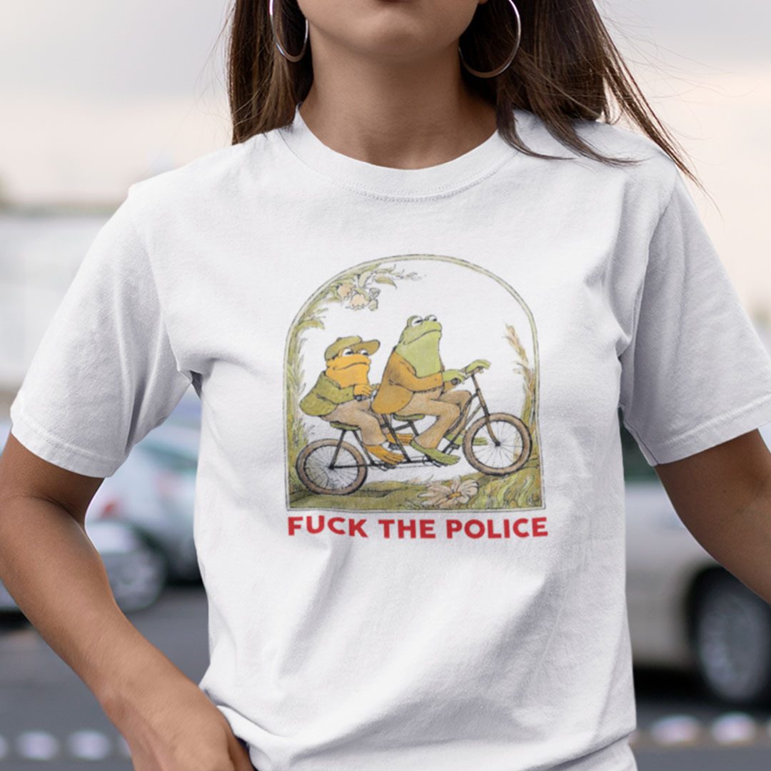 Frog And Toad Fuck The Police 2021 Shirt Shirtelephant Office 5580