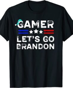 Gamer Let's Go Brandon Family Matching Christmas Group Tee Shirt