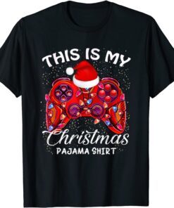 Gaming Family Matching Christmas Group Gamer Pajama Tee Shirt