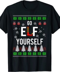 Go ELF Yourself Christmas Holiday Tee Shirt