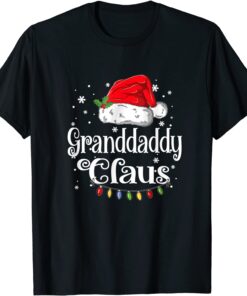 Granddaddy Claus Christmas Pajama Family Matching Xmas Tee Shirt