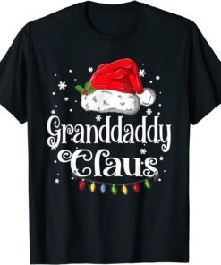 Granddaddy Claus Shirt Christmas Pajama Family Matching Xmas Tee Shirt