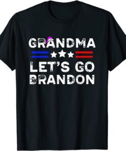 Grandma Let's Go Brandon Family Matching Christmas Group Tee Shirt