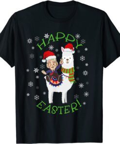 Happy Easter Joe Biden ugly Confused christmas sweater T-Shirt