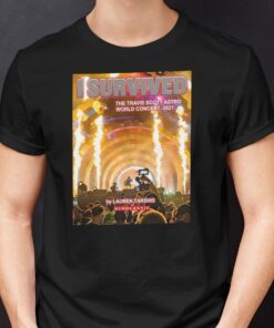 I Survived Astroworld Book Meme Tee Shirt